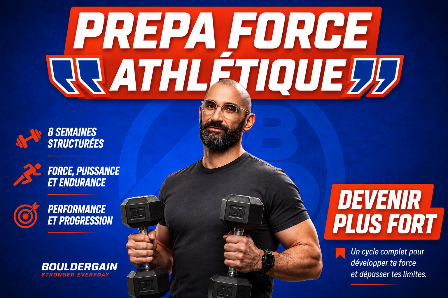 Prepa Force Athletique - 8 semaines